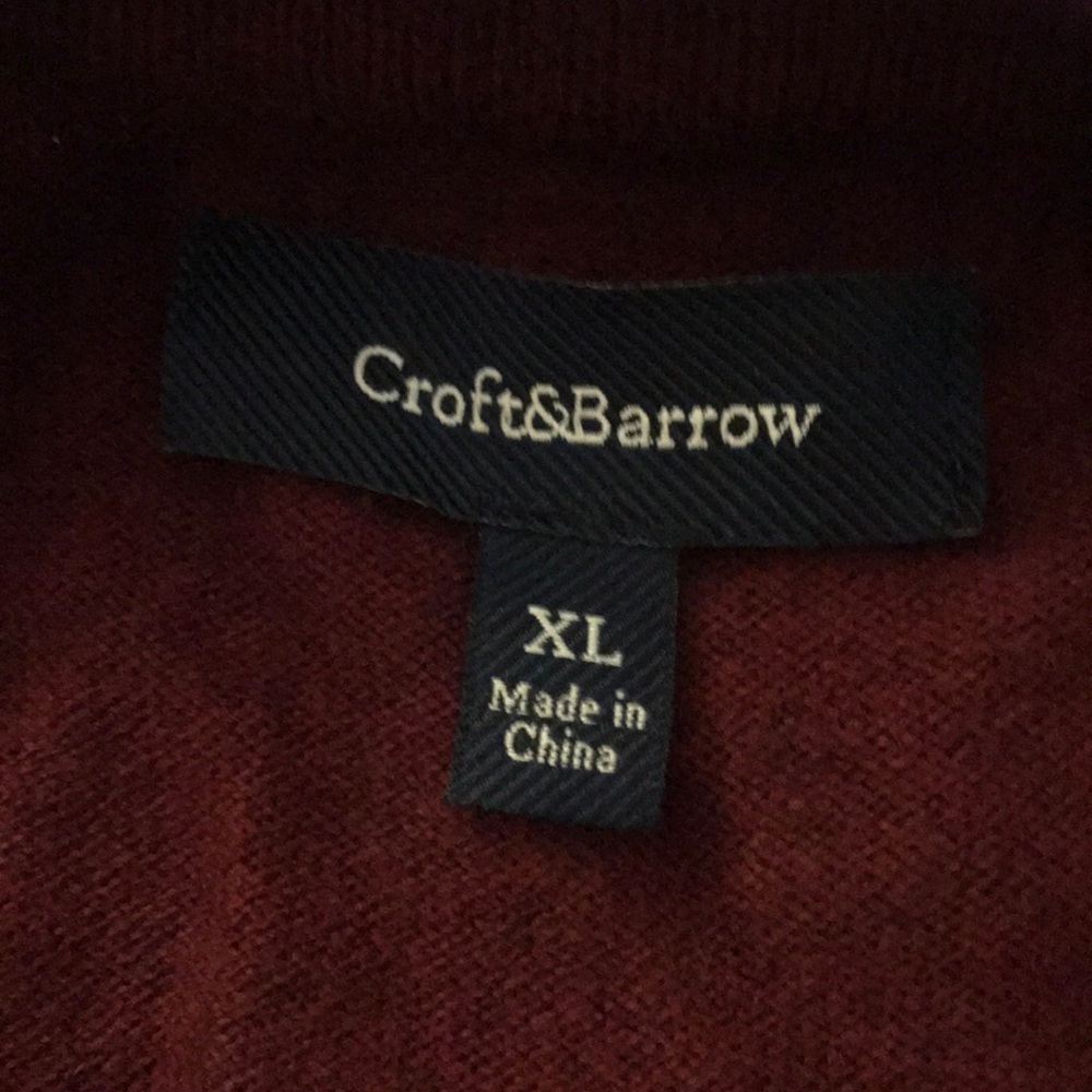 Men’s Croft & Barrow XL sweater